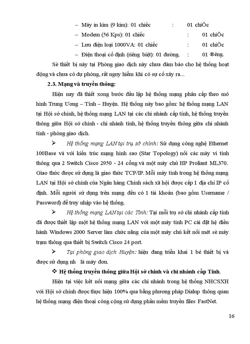 image for page Phân tích và xây dựng Module trung tâm xử lý Tỉnh trong hệ thống chuyển tiền nội bộ tại Ngân hàng Chính sách xã hội Việt Nam
