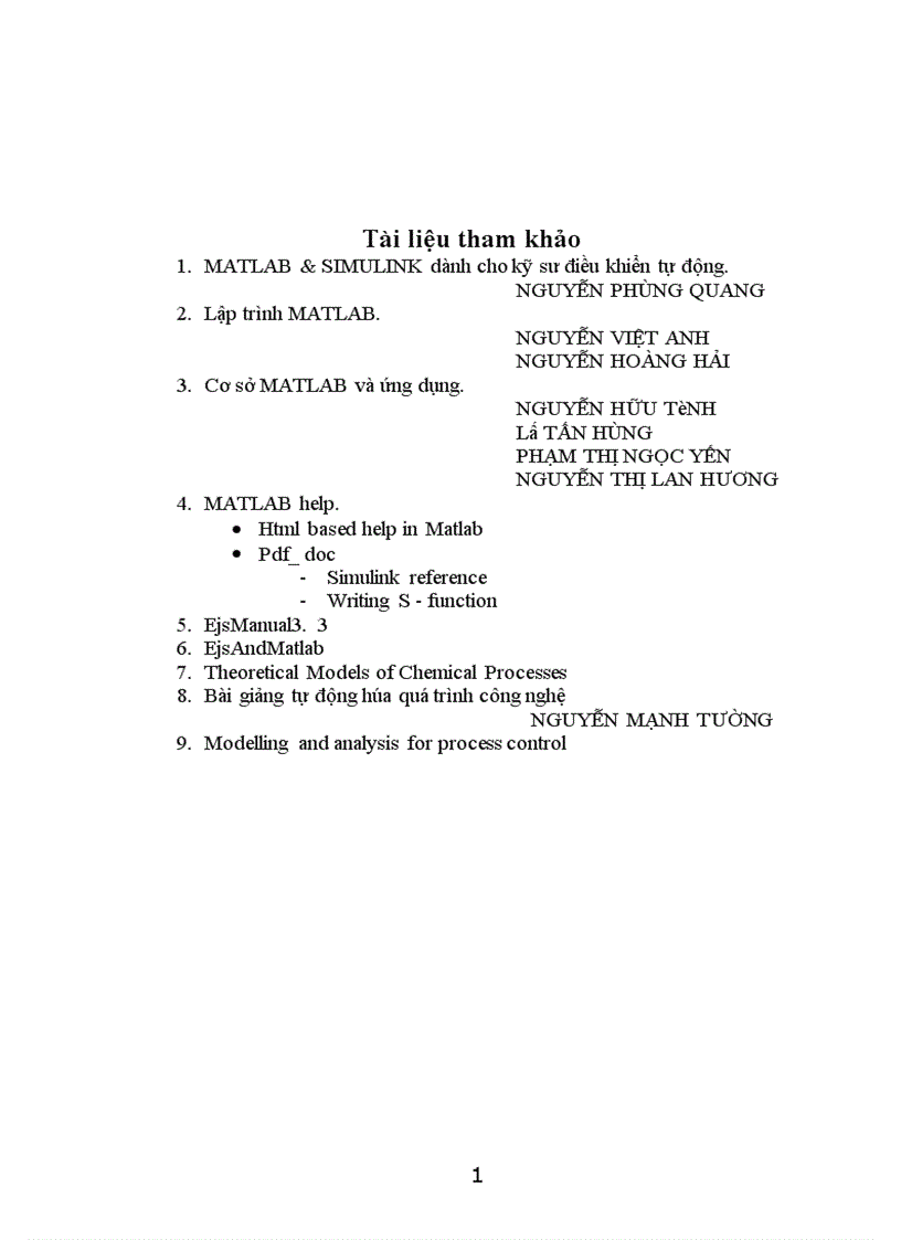 image for page Xây dựng mô hình toán học cho đối tượng điều khiển