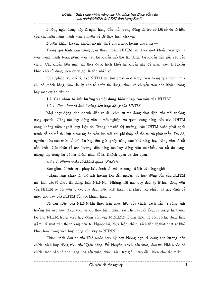 image for page Giải pháp nhằm nâng cao hiệu quả huy động vốn tại chi nhánh NHNo PTNT Tỉnh Lạng Sơn 1