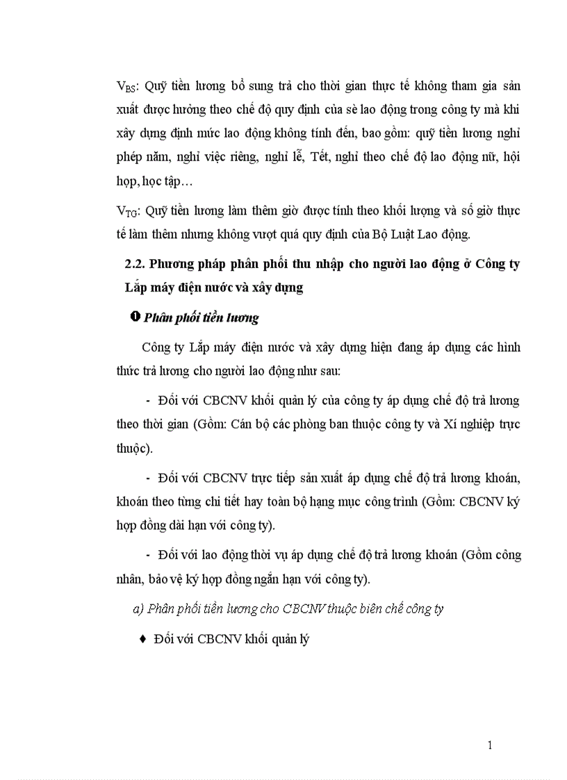 image for page Giải pháp nhằm nâng cao thu nhập cho người lao động ở Công ty Lắp máy điện nước và xây dựng