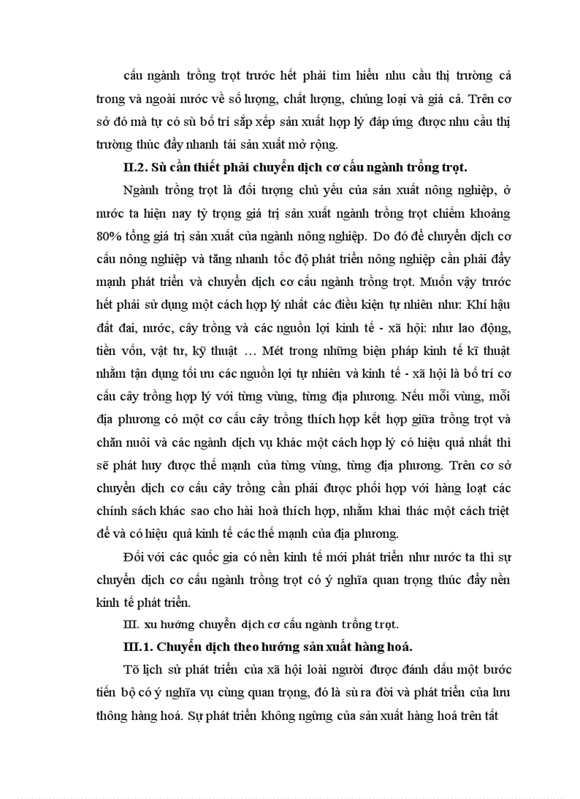 image for page Những biện pháp chủ yếu để chuyển dịch cơ cấu ngành trồng trọt của tỉnh Cao Bằng