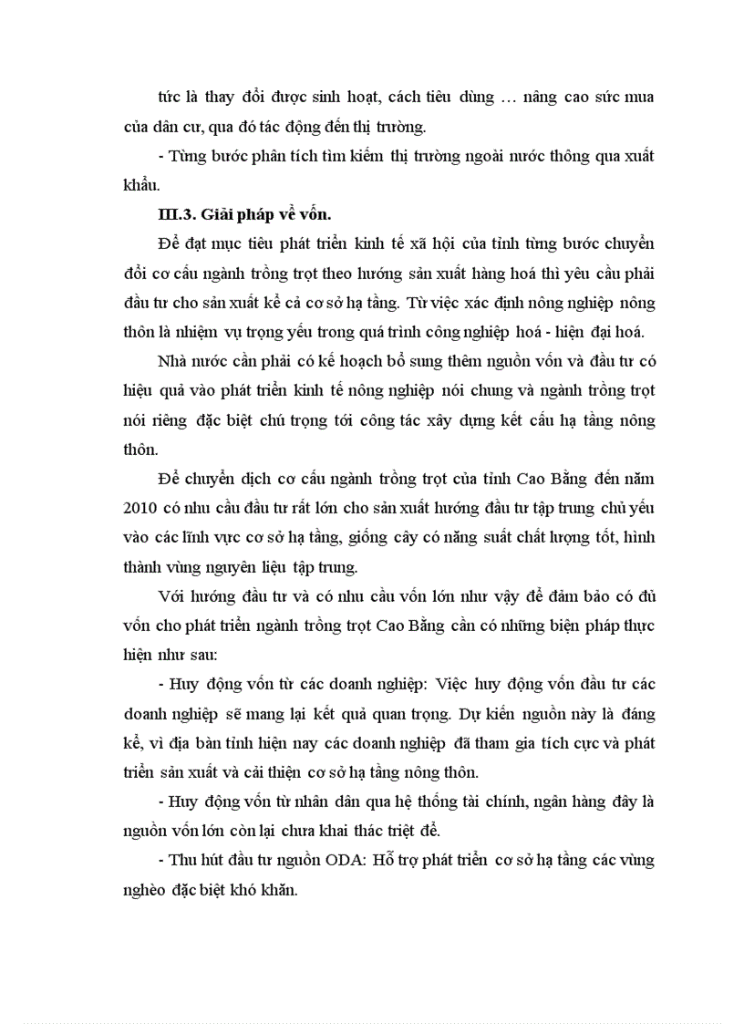 image for page Những biện pháp chủ yếu để chuyển dịch cơ cấu ngành trồng trọt của tỉnh Cao Bằng
