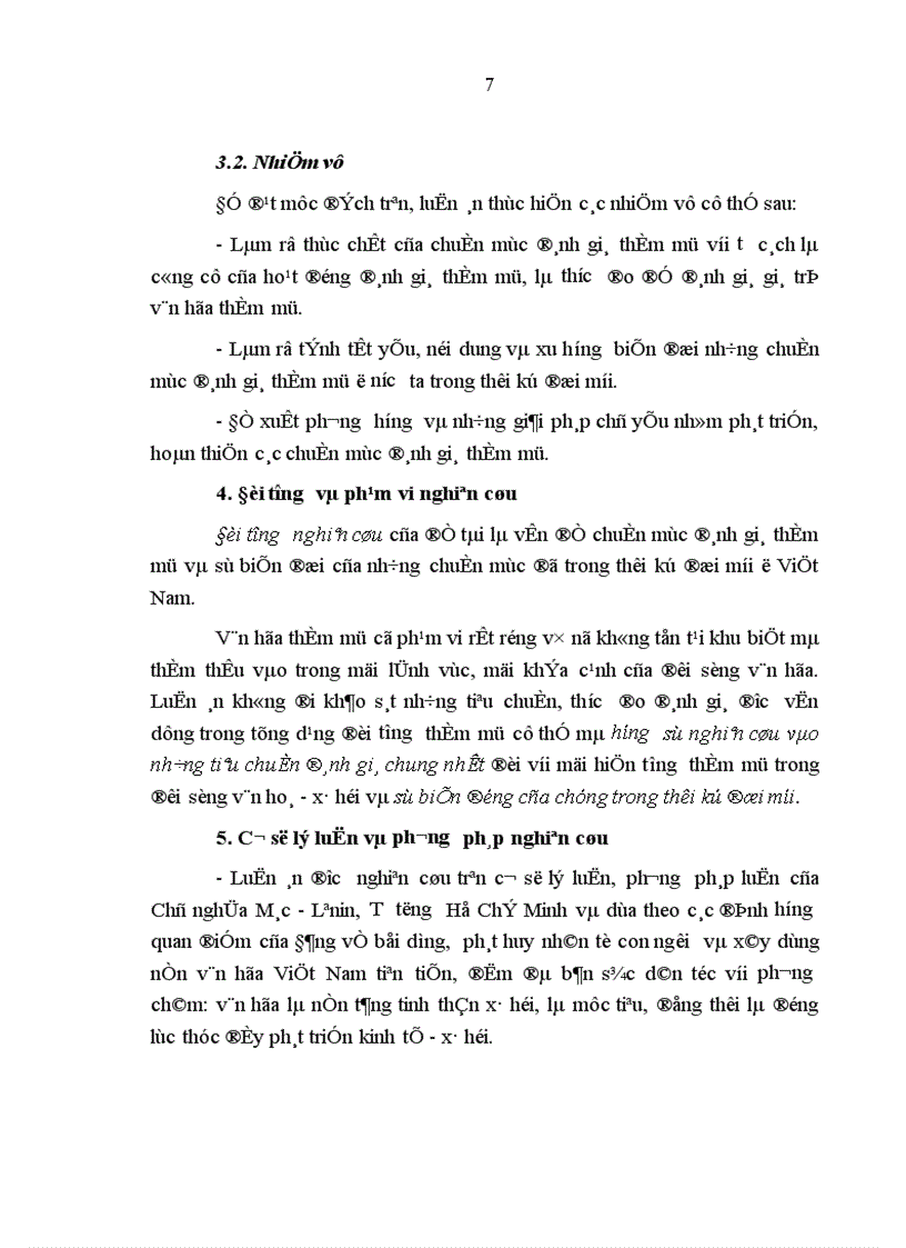 image for page Sự biến đổi những chuẩn mực đánh giá thẩm mỹ trong thời kỳ đổi mới ở Việt Nam