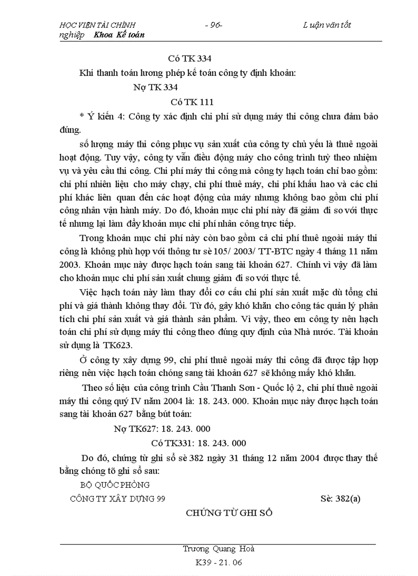 image for page Tổ chức công tác kế toán tập hợp chi phí và tính giá thành sản phẩm xây lắp tại công ty xây dựng 99 1