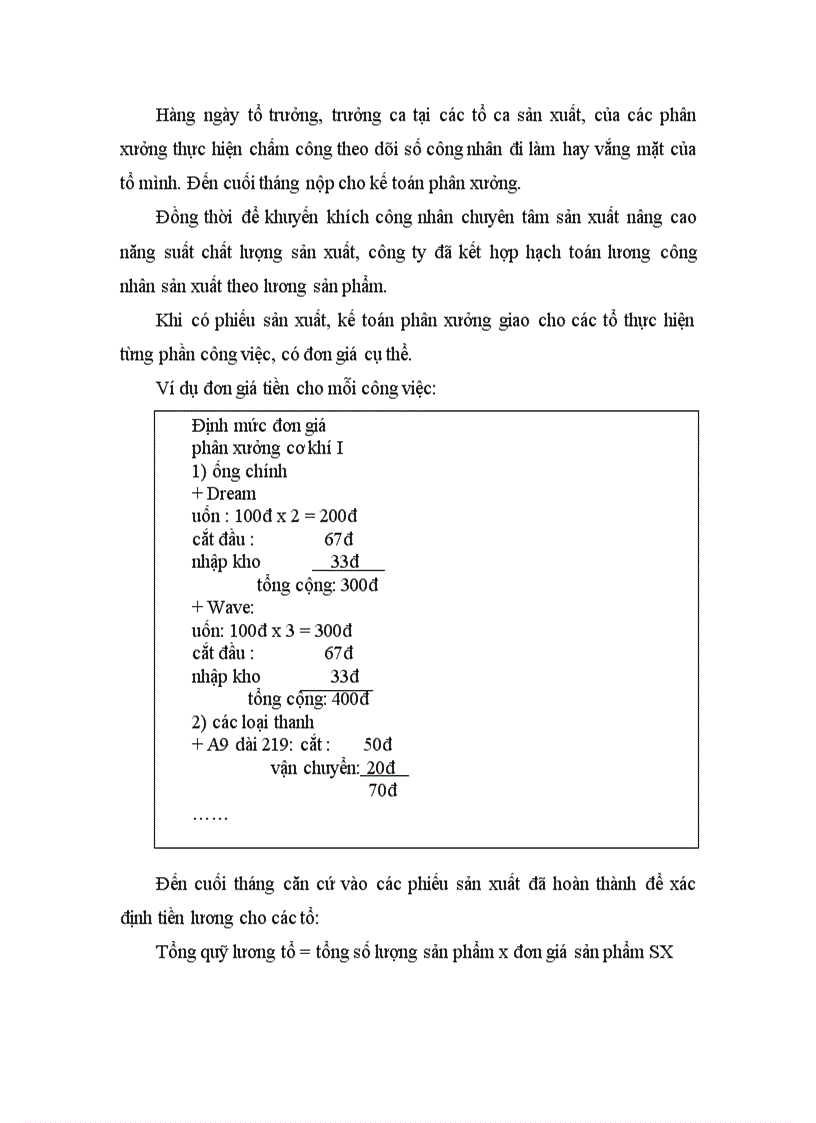 image for page Thực trạng tổ chức công tác kế toán CPSX và tính giá thành sản phẩm ở công ty cơ khí ôtô 3 2