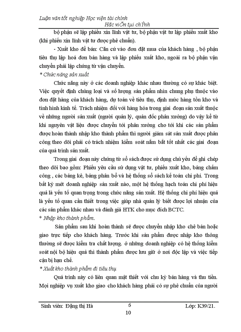 image for page Kiểm toán chu kỳ HTK trong quy trình kiểm toán BCTC do công ty Kiểm toán và Kế toán Hà Nội thực hiện