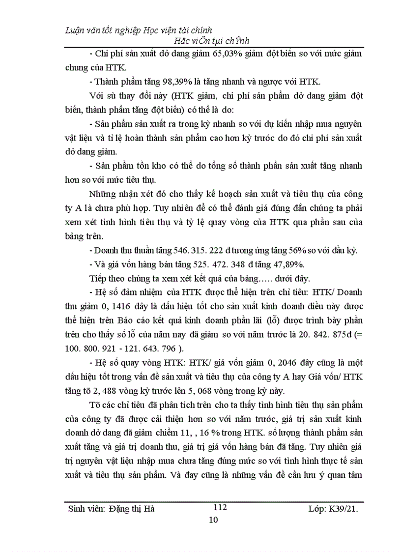 image for page Kiểm toán chu kỳ HTK trong quy trình kiểm toán BCTC do công ty Kiểm toán và Kế toán Hà Nội thực hiện