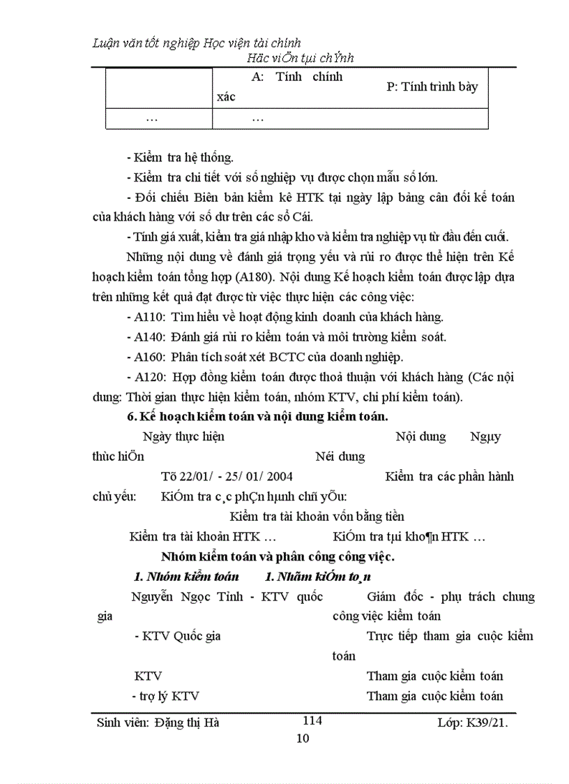 image for page Kiểm toán chu kỳ HTK trong quy trình kiểm toán BCTC do công ty Kiểm toán và Kế toán Hà Nội thực hiện