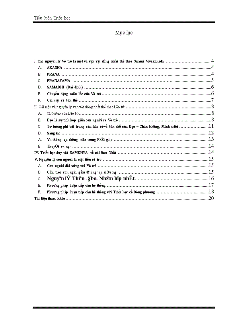 image for page Triết học duy vật SAMKHYA về cái Đơn Nhất