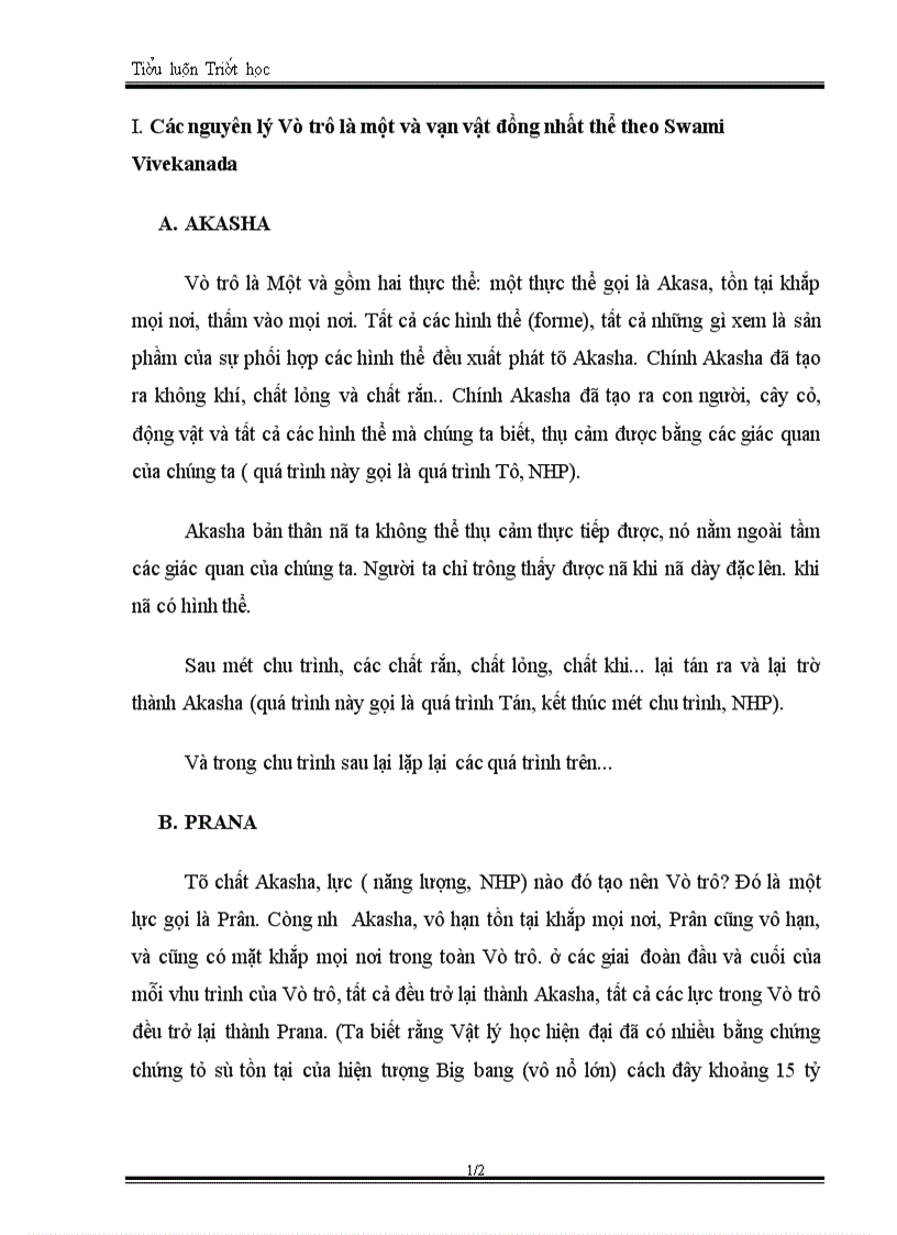 image for page Triết học duy vật SAMKHYA về cái Đơn Nhất