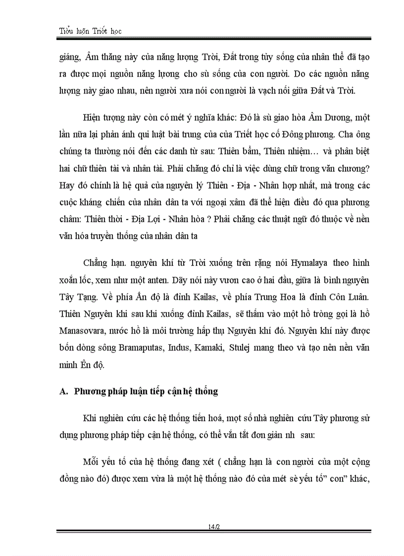 image for page Triết học duy vật SAMKHYA về cái Đơn Nhất