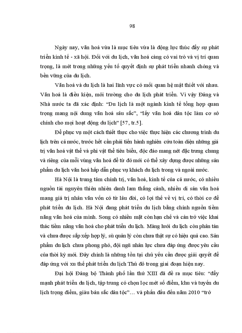 image for page Mối quan hệ giữa văn hoá và du lịch trong thời kỳ đổi mới ở nước ta hiện nay