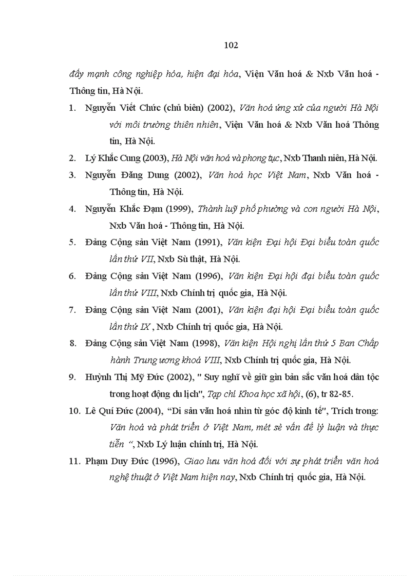 image for page Mối quan hệ giữa văn hoá và du lịch trong thời kỳ đổi mới ở nước ta hiện nay