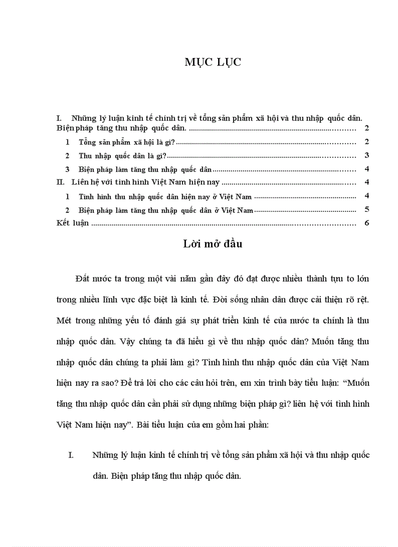 image for page kinh tế chính trị về tổng sản phẩm xã hội và thu nhập quốc dân Biện pháp tăng thu nhập quốc dân Việt Nam hiện nay