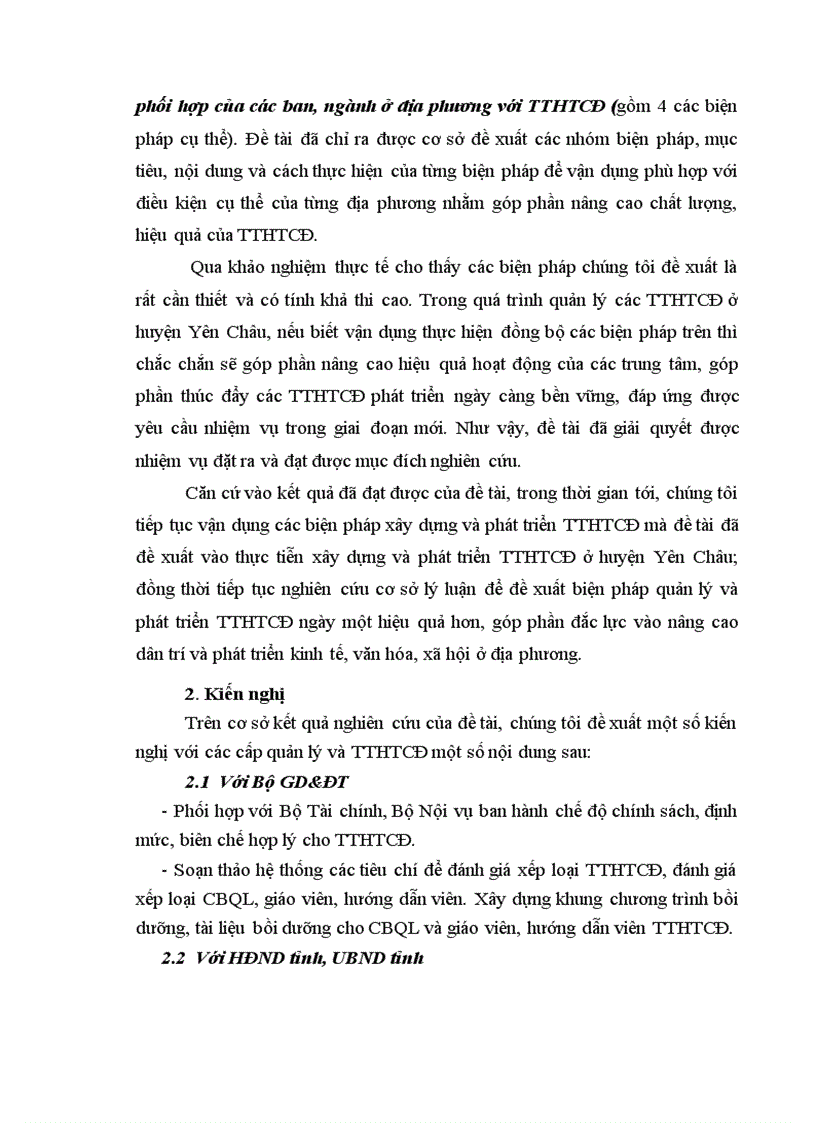 image for page Một số biện pháp quản lý các trung tâm học tập cộng đồng trên địa bàn huyện Yên Châu tỉnh Sơn La