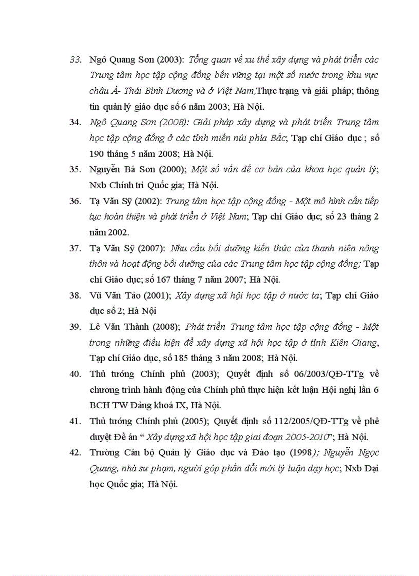 image for page Một số biện pháp quản lý các trung tâm học tập cộng đồng trên địa bàn huyện Yên Châu tỉnh Sơn La