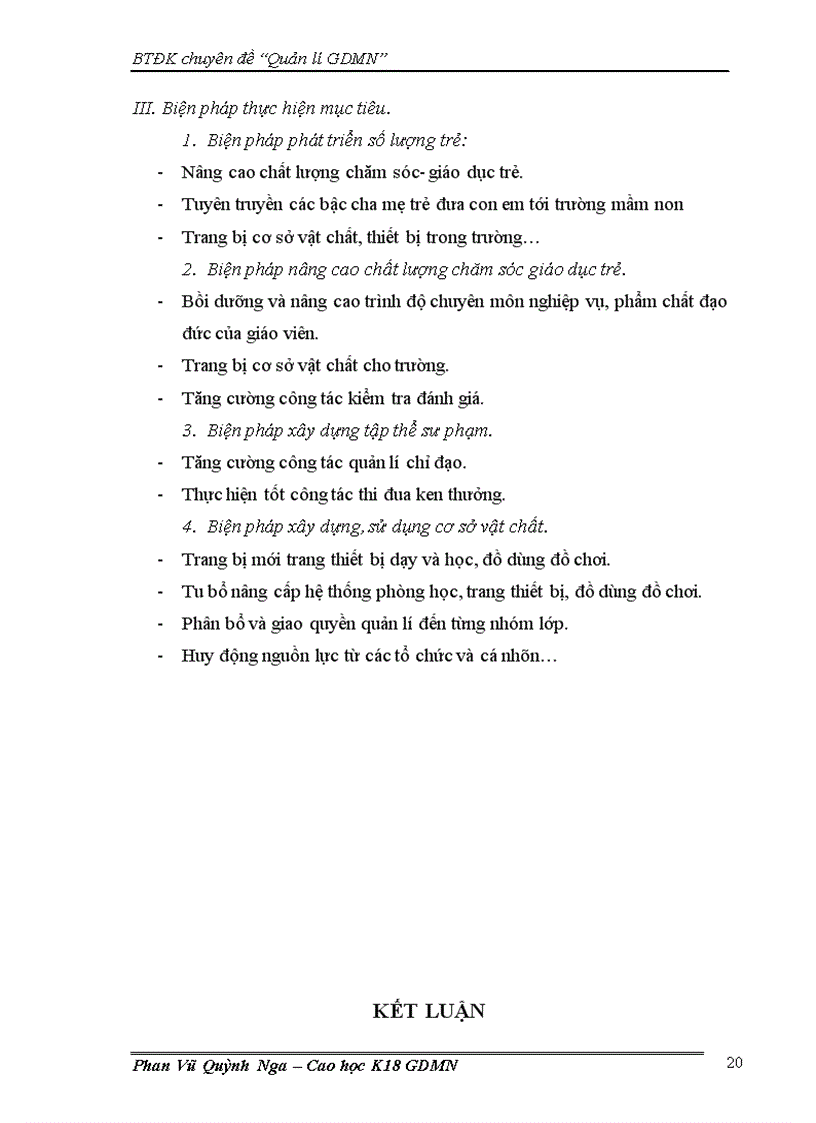 image for page Quản lí giáo dục Mầm non