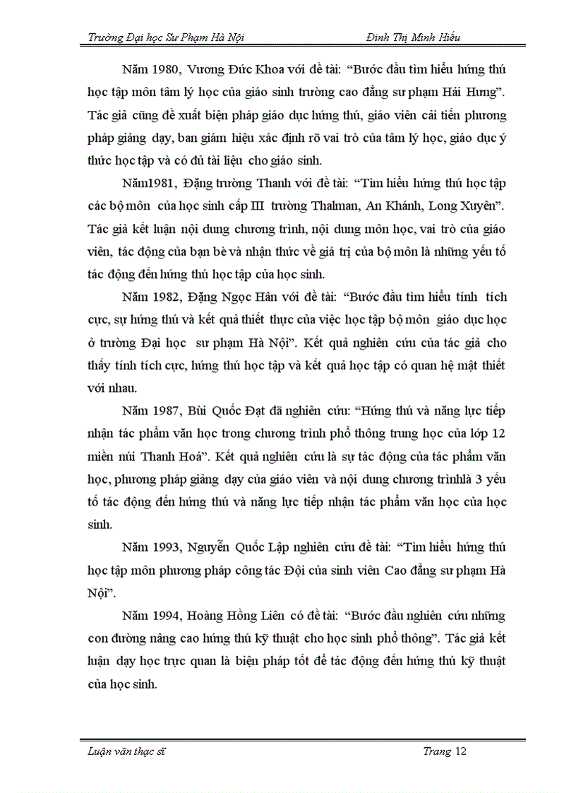 image for page Tìm hiểu thực trạng hứng thú học tập các môn lý luận của sinh viên khoa giáo dục thể chất Trường Đại học sư phạm Đồng Tháp