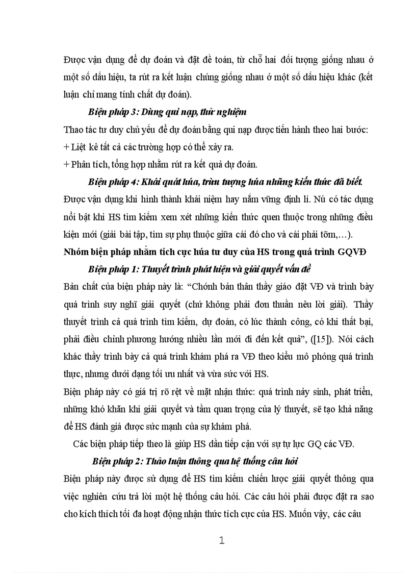 image for page Vận dụng phương pháp dạy học phát hiện và giải quyết vấn đề vào chương phương pháp tọa độ trong không gian Hình học 12 nâng cao