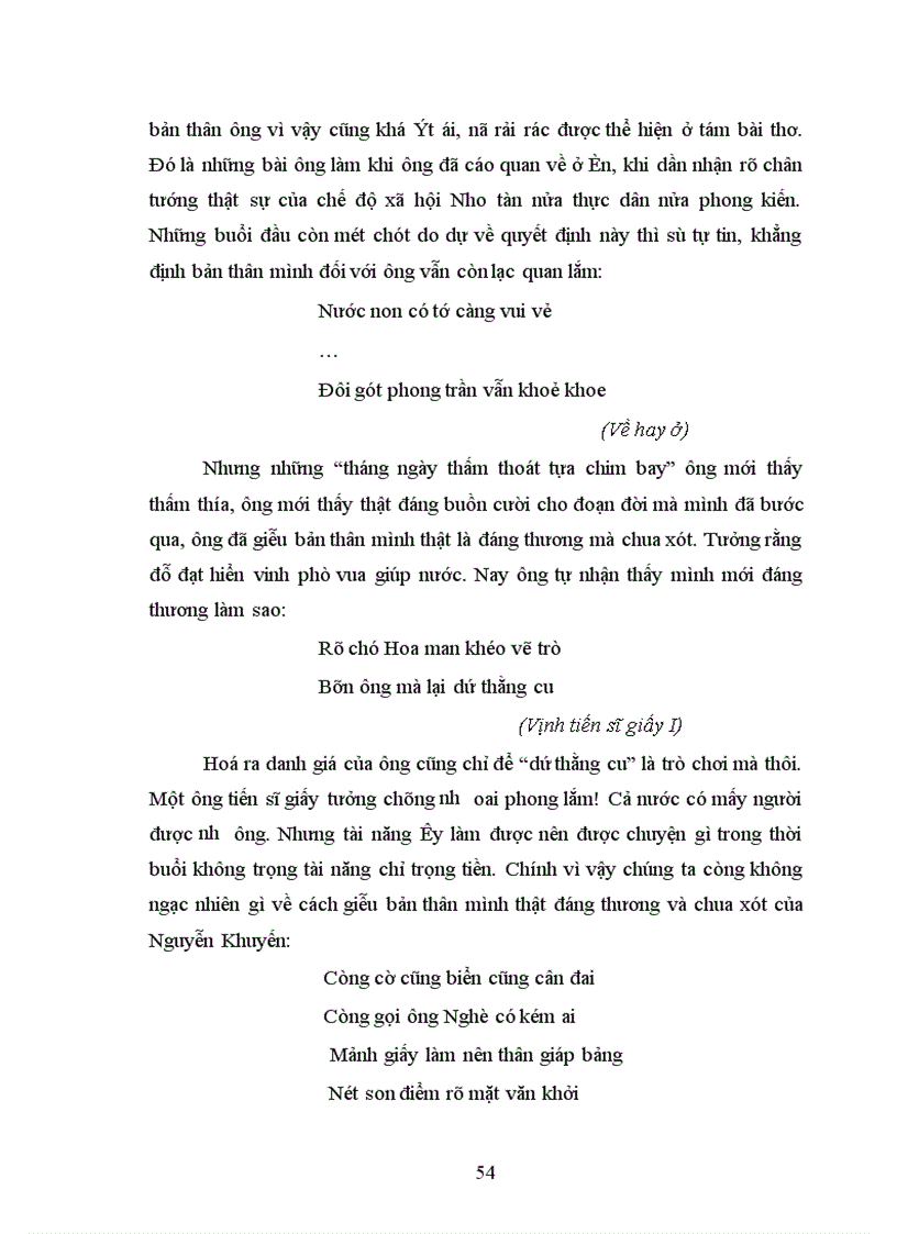 image for page Nghệ thuật tự trào trong văn thơ