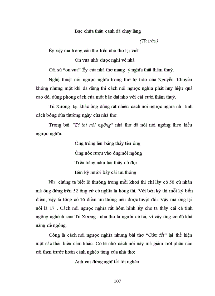 image for page Nghệ thuật tự trào trong văn thơ