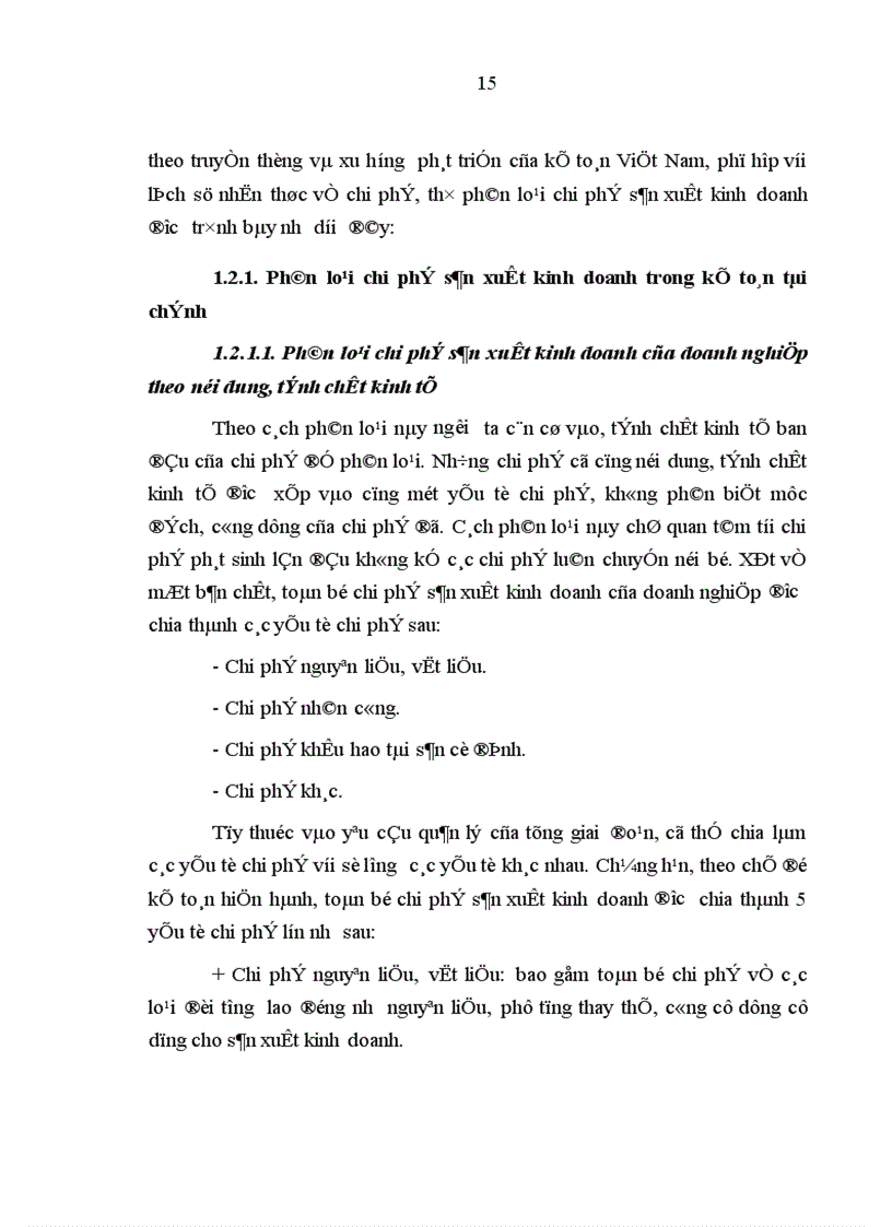 image for page Hoàn thiện công tác kế toán chi phí sản xuất và tính giá thành sản phẩm trong các doanh nghiệp nhà nước thuộc loại hình xây dựng cầu đường