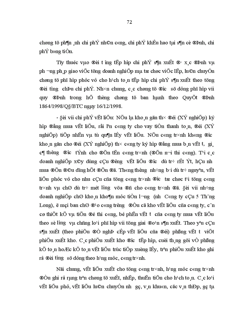 image for page Hoàn thiện công tác kế toán chi phí sản xuất và tính giá thành sản phẩm trong các doanh nghiệp nhà nước thuộc loại hình xây dựng cầu đường