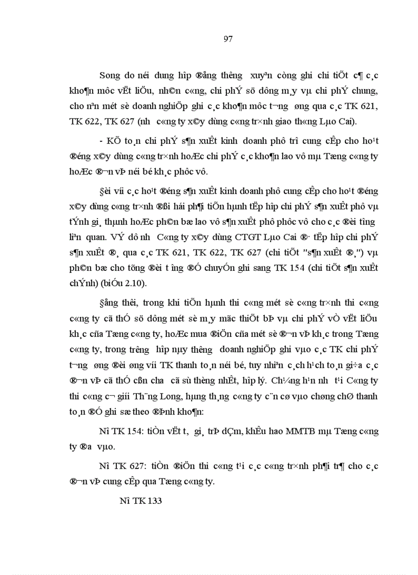 image for page Hoàn thiện công tác kế toán chi phí sản xuất và tính giá thành sản phẩm trong các doanh nghiệp nhà nước thuộc loại hình xây dựng cầu đường