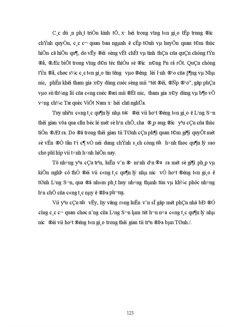 image for page Quản lý Nhà nước đối với hoạt động tôn giáo ở Lạng Sơn hiện nay