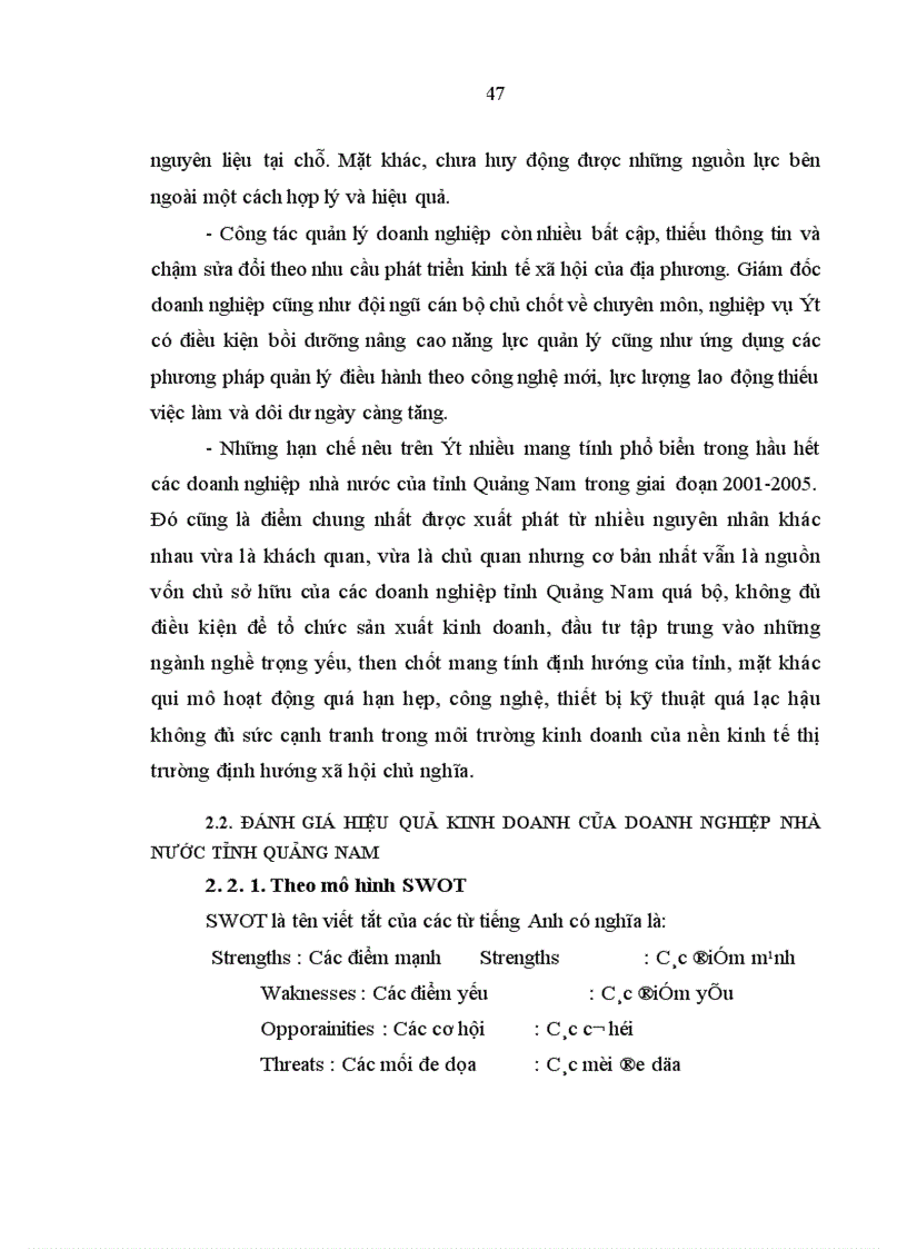 image for page Hiệu quả sản xuất kinh doanh của doanh nghiệp nhà nước tỉnh Quảng Nam