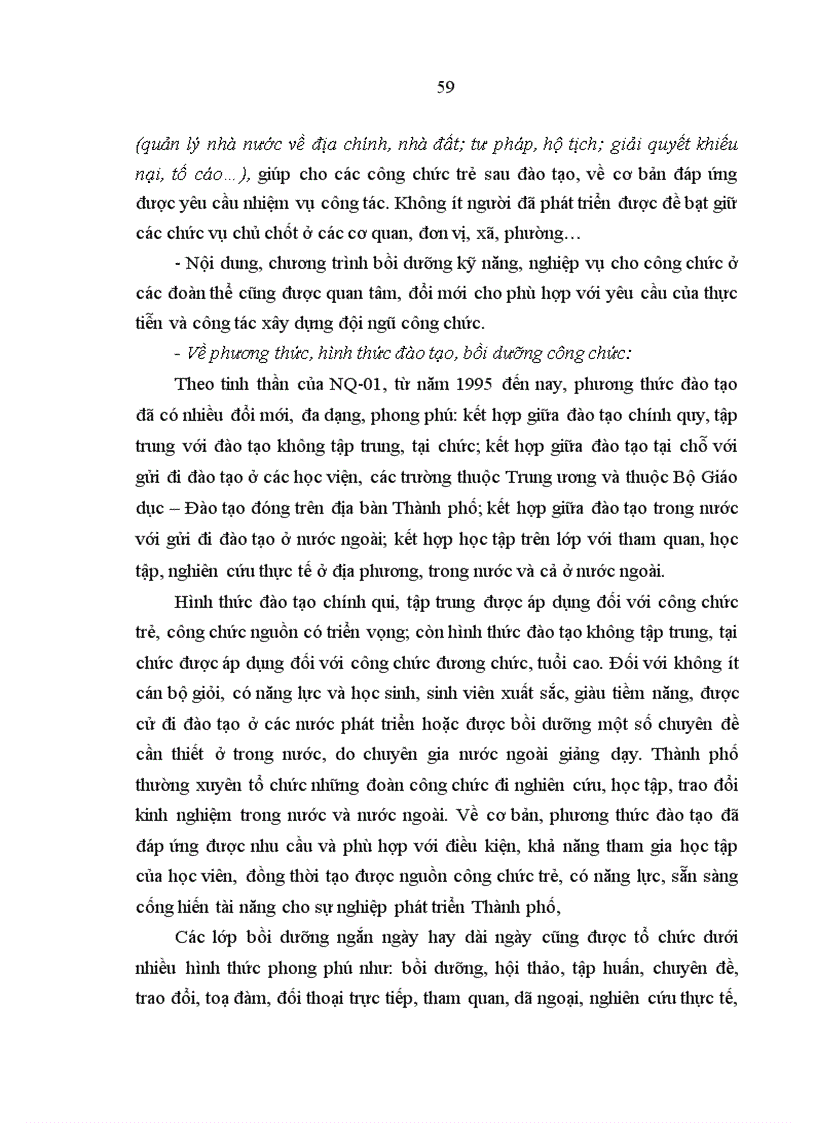 image for page Đào tạo bồi dưỡng công chức trong nền kinh tế thị trường ở nước ta qua thực tiễn ở thành phố Hà Nội