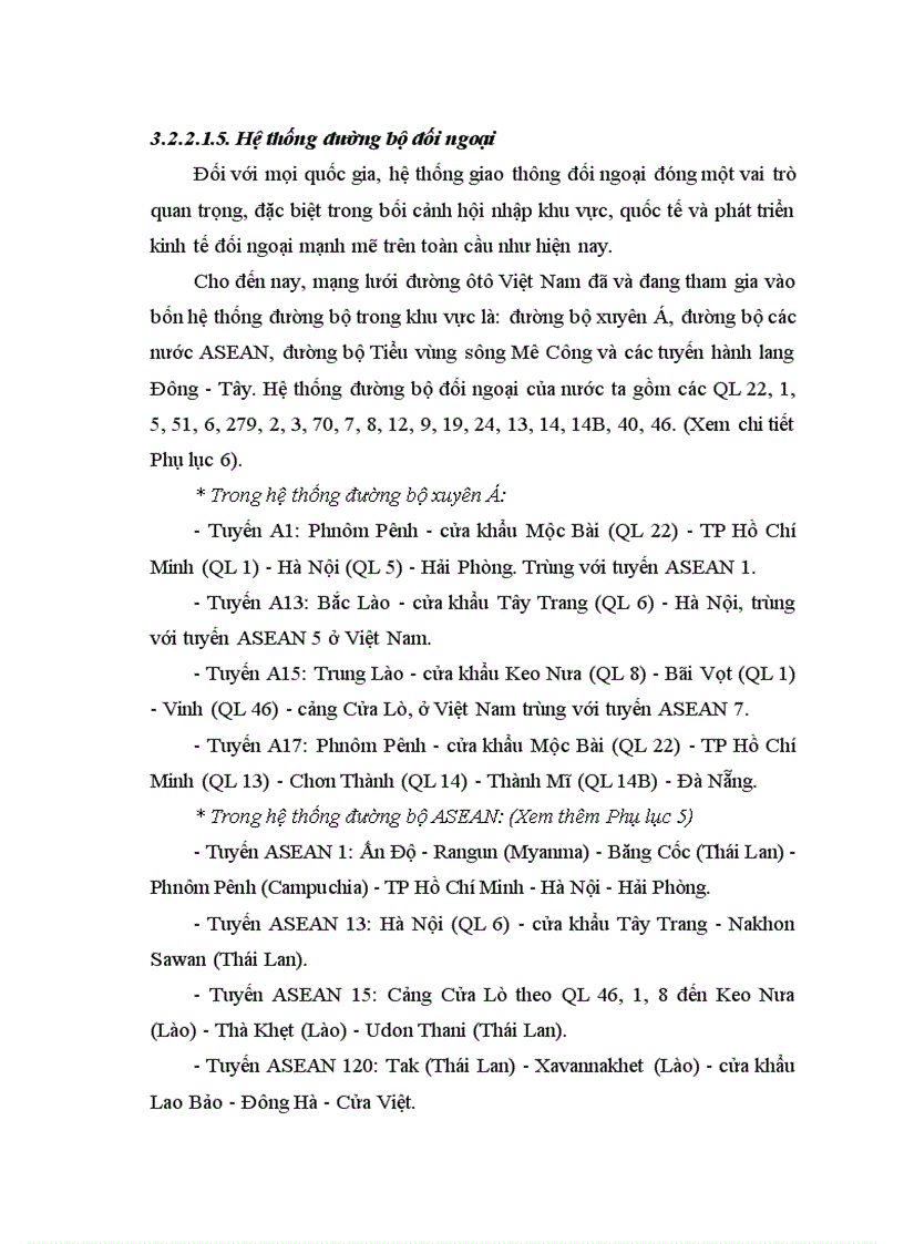 image for page Địa lí ngành giao thông vận tải đường ôtô Việt Nam 1