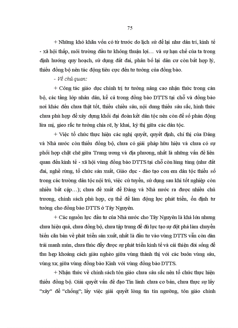 image for page Công tác tư tưởng với việc ổn định tình hình chính trị xã hội ở Tây Nguyên hiện nay