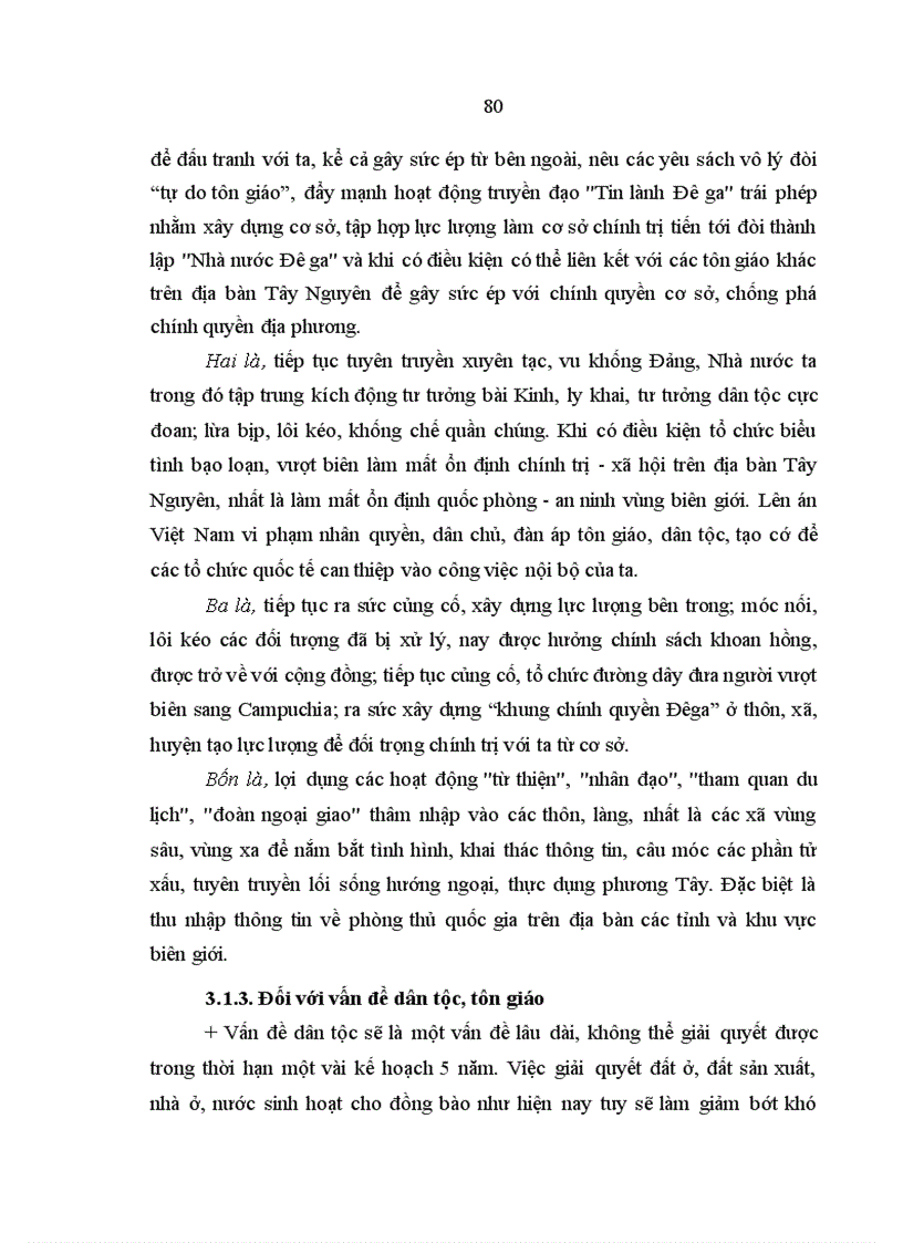 image for page Công tác tư tưởng với việc ổn định tình hình chính trị xã hội ở Tây Nguyên hiện nay