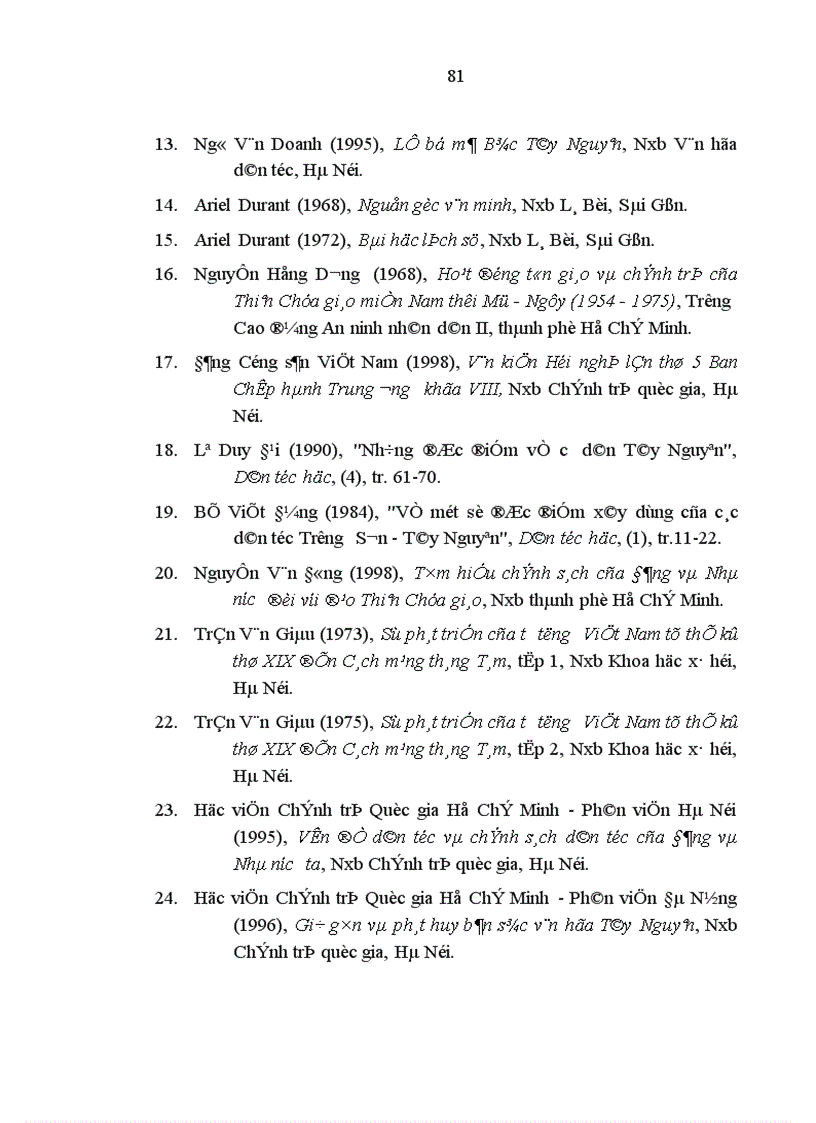 image for page ảnh hưởng của đạo Công giáo đối với đồng bào dân tộc Bana tỉnh Kon Tum