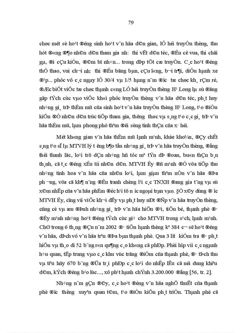 image for page Xây dựng môi trường văn hóa ở thành phố Hạ Long trong thời kỳ đổi mới hiện nay