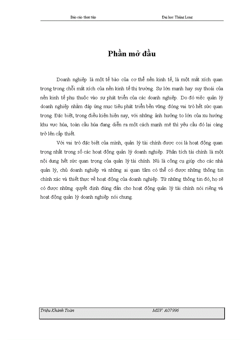 image for page báo cáo thực tập tổng hợp của Công ty Cổ phần Xây dựng Số