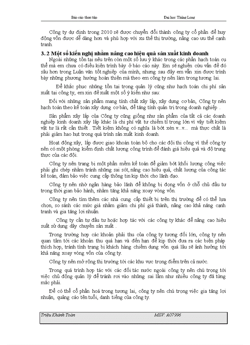 image for page báo cáo thực tập tổng hợp của Công ty Cổ phần Xây dựng Số