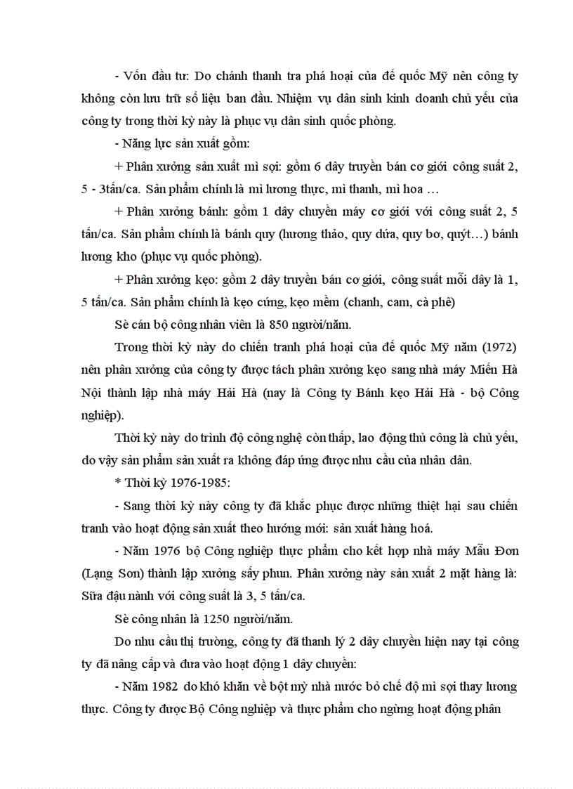 image for page Thực trạng và một số ý kiến nhằm thực hiện công tác kế toán tại công ty bánh kẹo Hải Châu