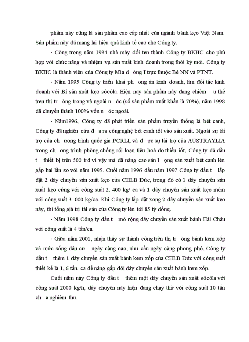 image for page Thực trạng và một số ý kiến nhằm thực hiện công tác kế toán tại công ty bánh kẹo Hải Châu