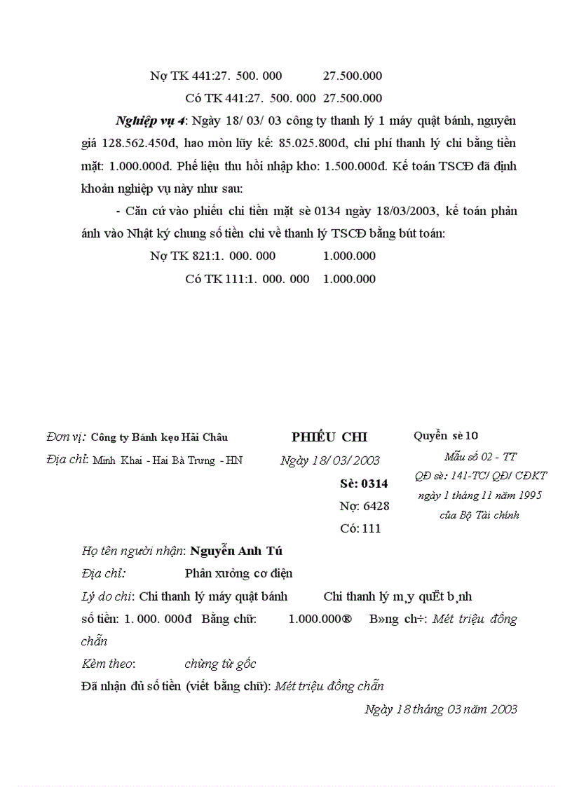 image for page Thực trạng và một số ý kiến nhằm thực hiện công tác kế toán tại công ty bánh kẹo Hải Châu