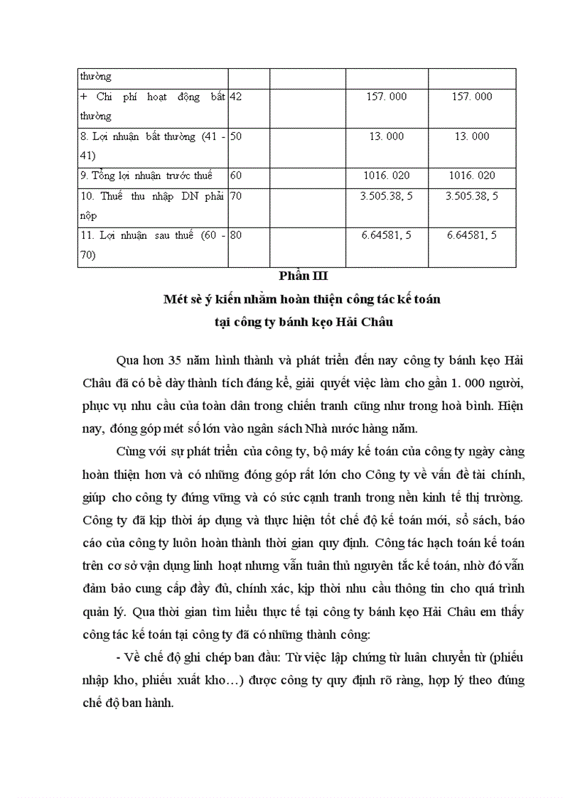 image for page Thực trạng và một số ý kiến nhằm thực hiện công tác kế toán tại công ty bánh kẹo Hải Châu