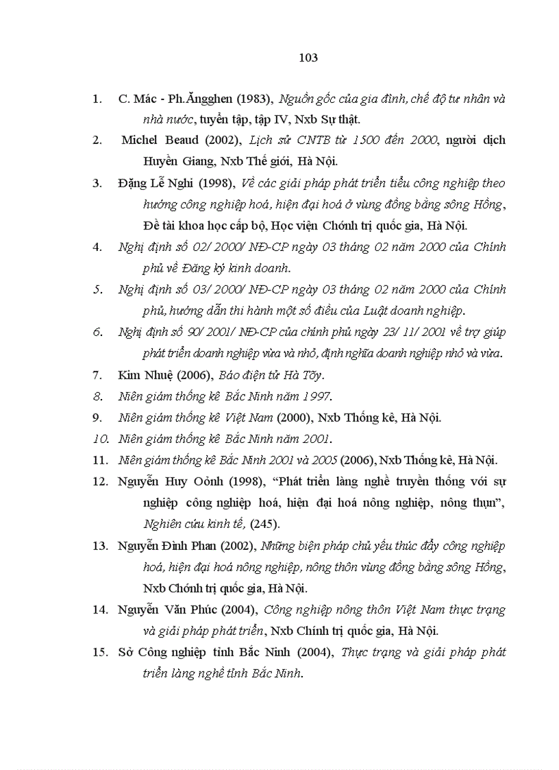 image for page Tiểu thủ công nghiệp ở tỉnh Bắc Ninh trong quá trình công nghiệp hoá hiện đại hoá 1