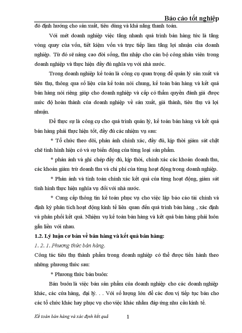 image for page Tổ chức kế toán bán hàng và xác định kết quả bán hàng ở công ty vật tư thiết bị toàn bộ MaTexim 1