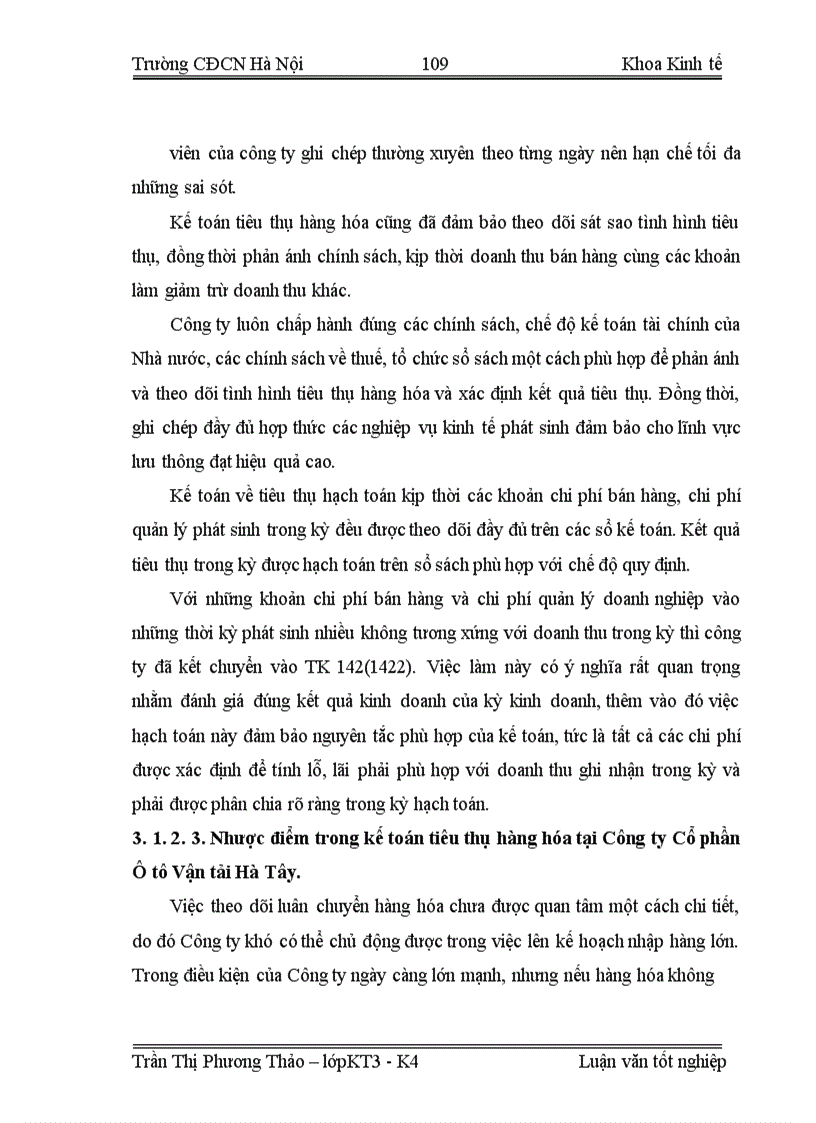 image for page Kế toán tiêu thụ hàng hóa và xác định kết quả tiêu thụ ở Công ty Cổ phần Ô tô Vận tải Hà Tây 1
