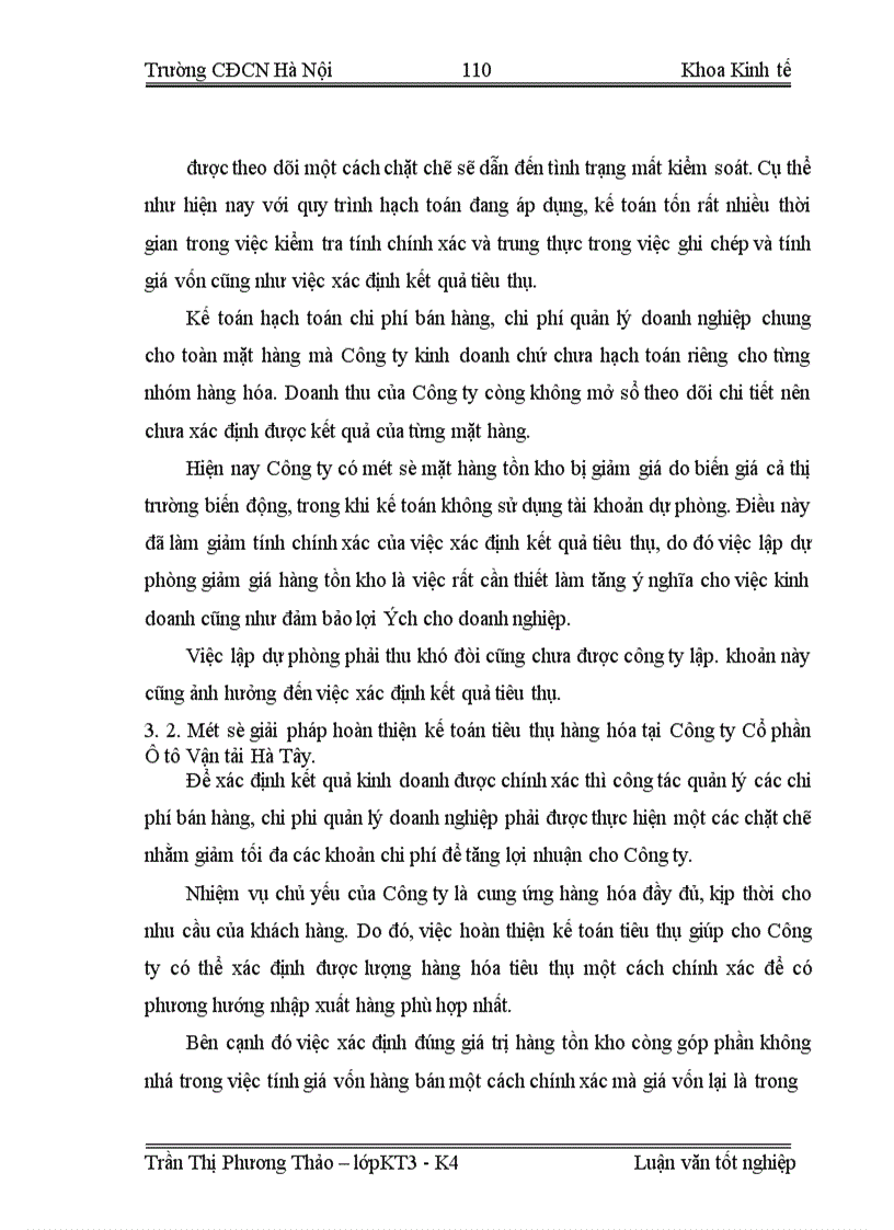 image for page Kế toán tiêu thụ hàng hóa và xác định kết quả tiêu thụ ở Công ty Cổ phần Ô tô Vận tải Hà Tây 1