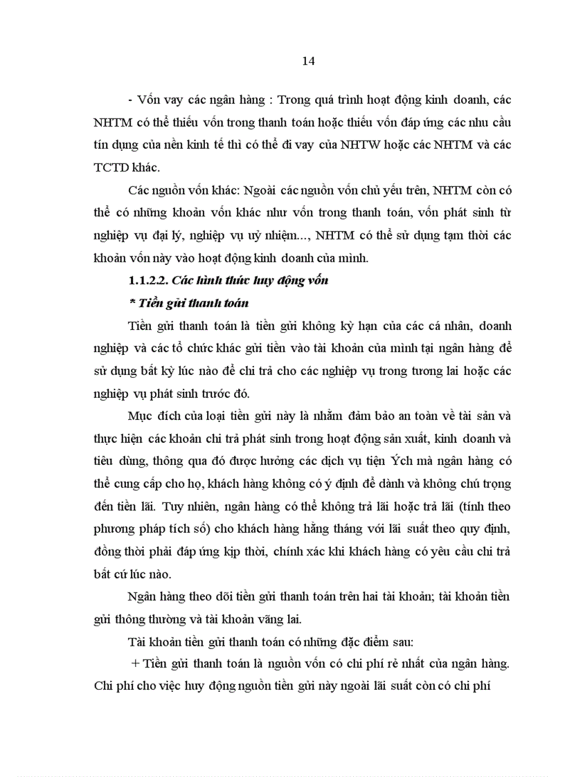 image for page Vốn huy động tại Chi nhánh Ngân hàng nông nghiệp và phát triển nông thôn để phát triển kinh tế xã hội ở huyện Tiên Phước tỉnh Quảng Nam