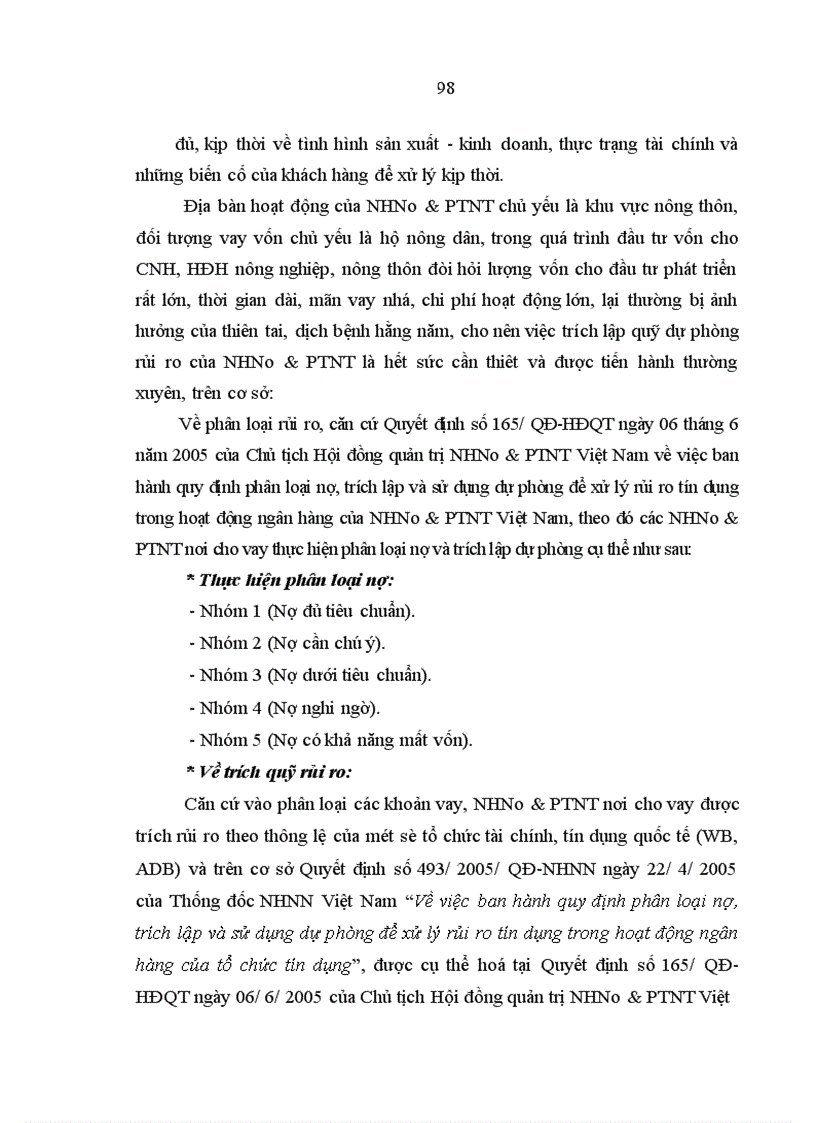 image for page Vốn huy động tại Chi nhánh Ngân hàng nông nghiệp và phát triển nông thôn để phát triển kinh tế xã hội ở huyện Tiên Phước tỉnh Quảng Nam