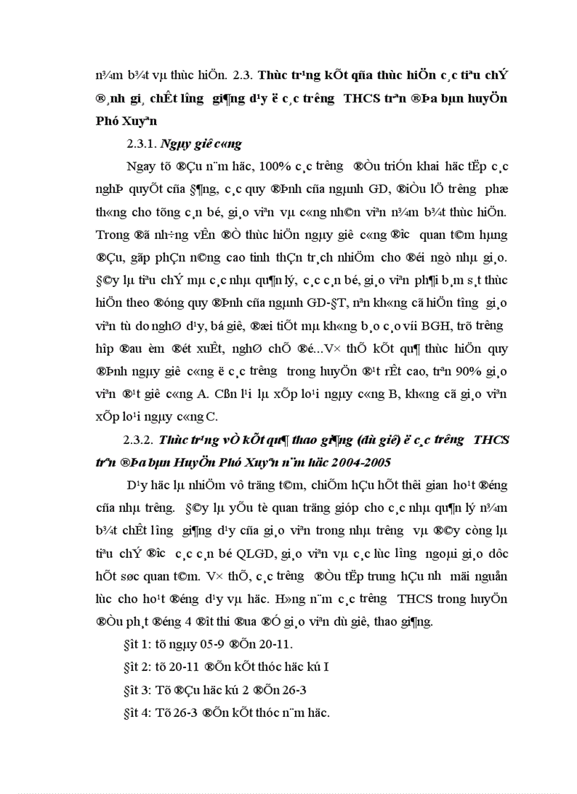 image for page Một số biện pháp đổi mới công tác đánh giá chất lượng giảng dạy của giáo viên ở các trường THCS huyện Phú xuyên tỉnh Hà Tây 1