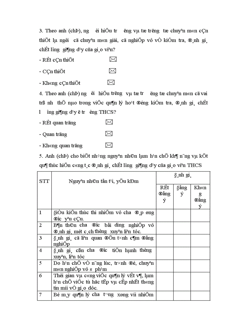 image for page Một số biện pháp đổi mới công tác đánh giá chất lượng giảng dạy của giáo viên ở các trường THCS huyện Phú xuyên tỉnh Hà Tây 1